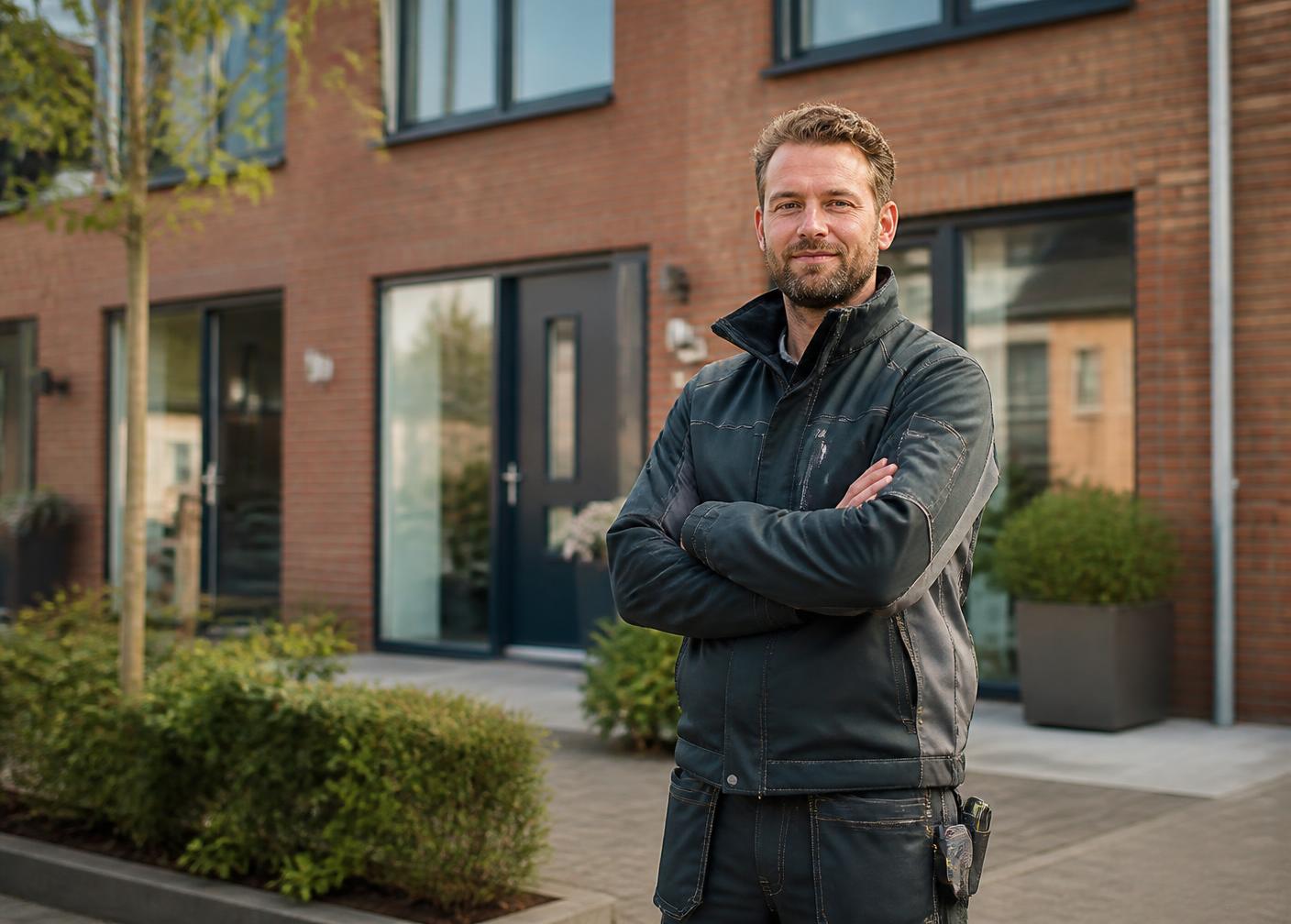 Vakman voor een Nederlandse woning